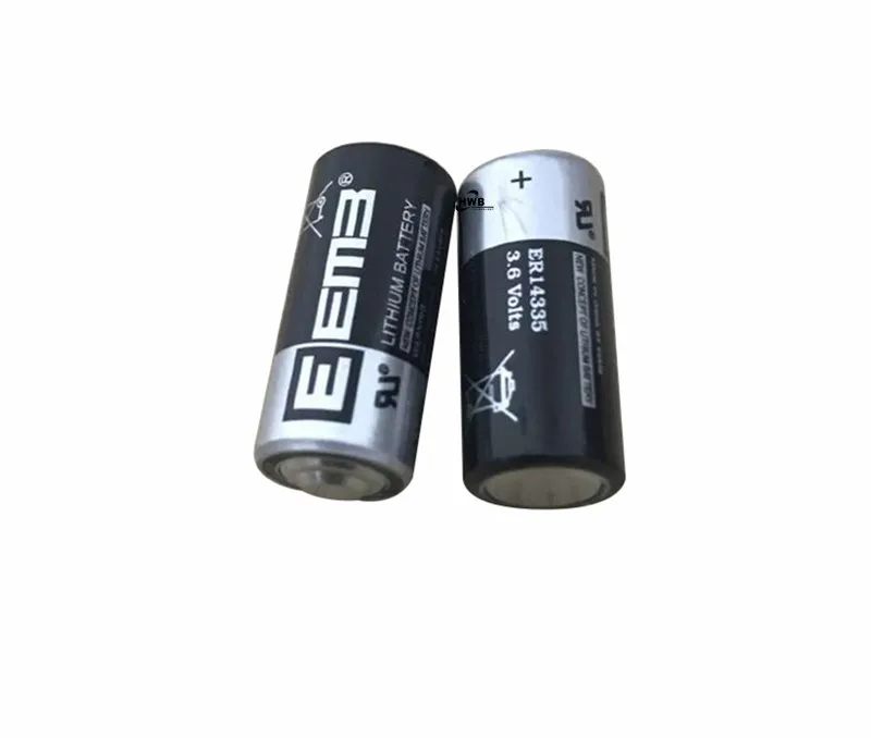 

2pcs EEMB ER14335 2/3AA 3.6V 1650mAh Lithium Battery Brand New Free Shipping