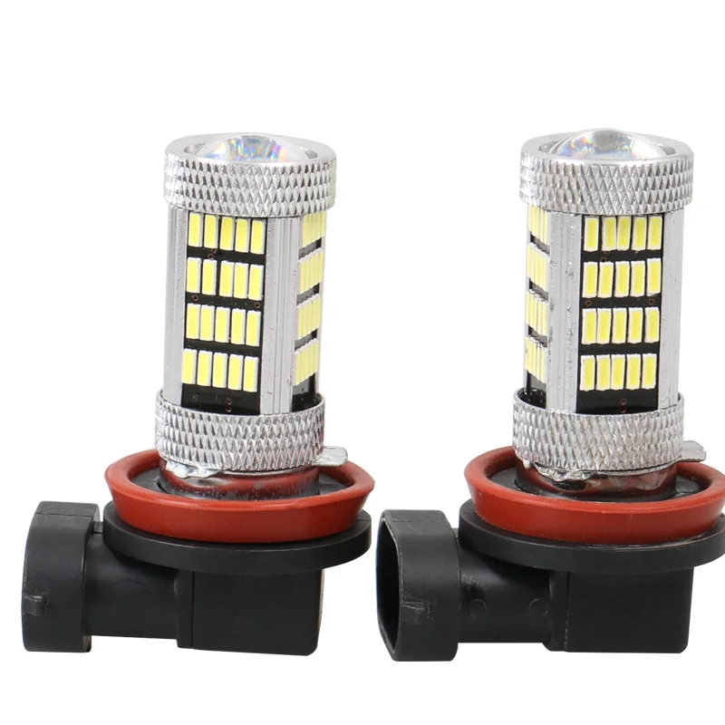 

2pcs led Car Fog lamp H11 H8 3030 Bulbs H9 Fog Light 92chips Daytime Running Lights 12V Driving Lamp 9005 HB3 9006 HB4