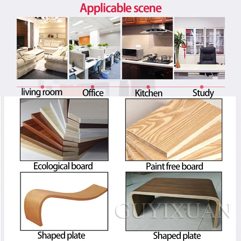  Small portable portable sheet edge banding machine woodworking wood veneer manual straight straight