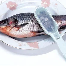 Практичное пластиковое приспособление для снятия чешуи строгания скребок для чистки кухонного инструмента овощечистка