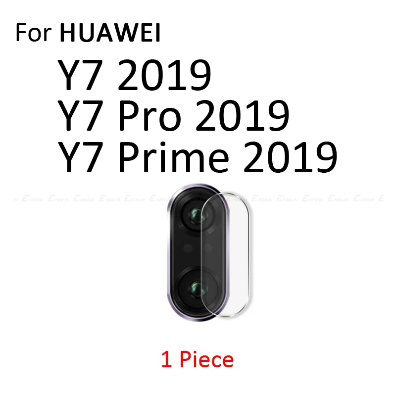 Задняя Защитная пленка для объектива камеры для HuaWei Y5 Y6 Y7 Y9 Prime Pro Nova 3 3i Защитная пленка для экрана из закаленного стекла - Цвет: Y7 2019