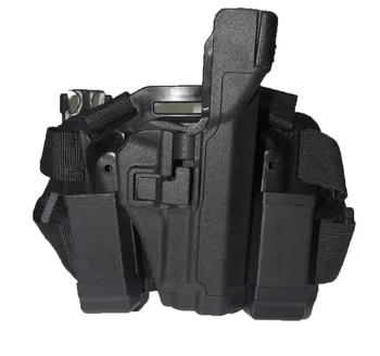 

Hunting Airsoft SIG Sauer P226 Pistol Holster Level 3 Gun Holster Drop Leg Holster with Magazine Pouch Shooting Gun Accessories
