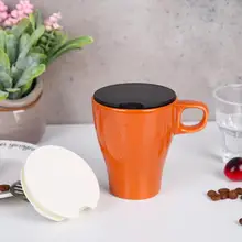 Многоразовая термостойкая кофейная чайная кружка крышка капсула многоразовая стеклянная чашка для заварки крышка портативный чайник фильтр