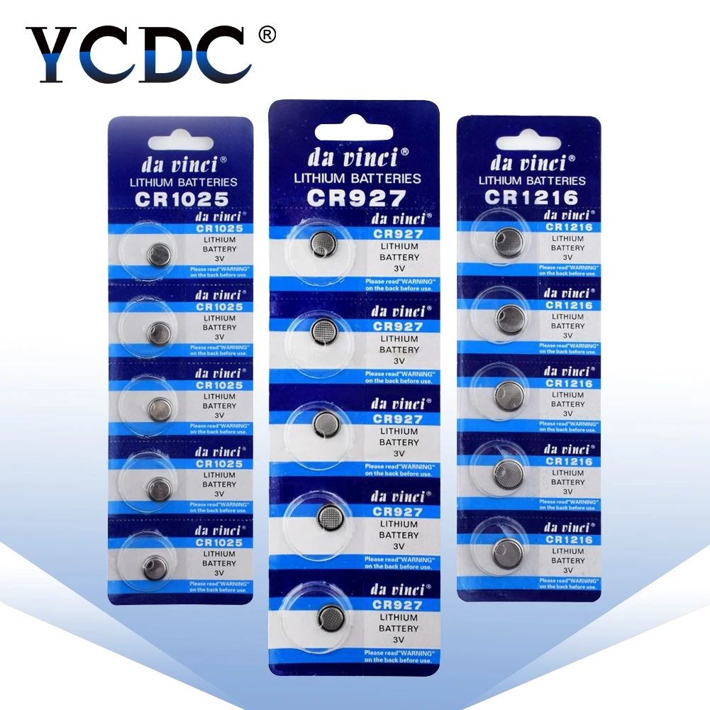 Дешевая батарея Pilas Boton CR2032 CR 2032 CR1632 CR1620 CR1625 CR2016 CR2025 1632 3v литиевая 5 шт|lithium battery|cell