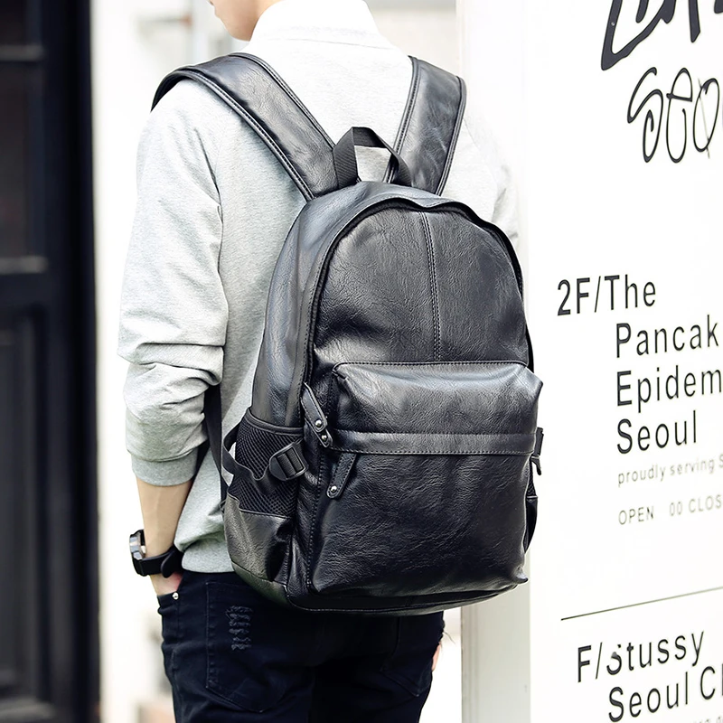 Tidog Korean Student Backpack Bag computer bag tide backpackin