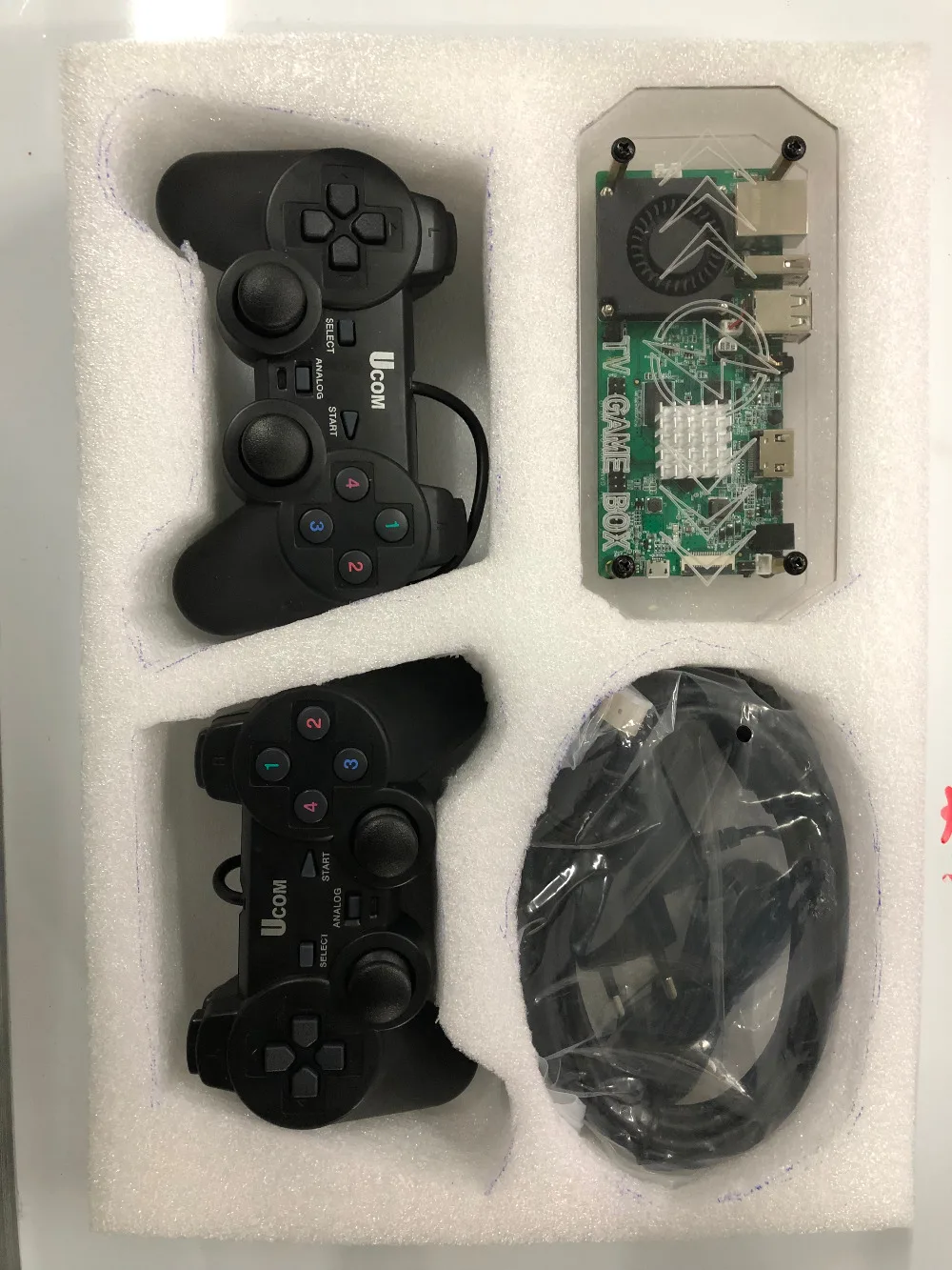 Buy 8000 in 1 games with 2 joystick pad power plug