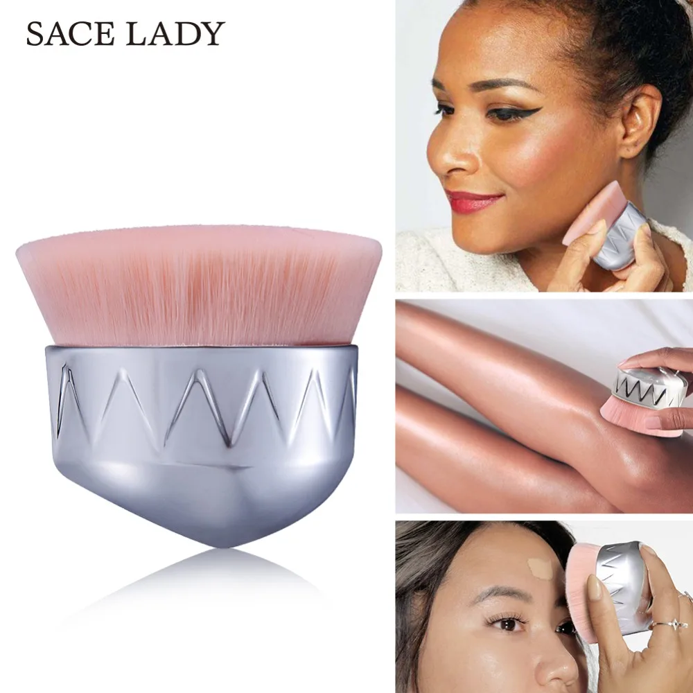 

SACE LADY Professional Brush Makeup for Blush and Power Make Up Tool for Face and Body Highlighter Soft Brand Cosmetic