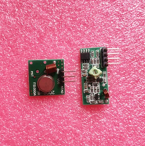 

1Lot= 5 pair (10pcs) 433Mhz RF transmitter and receiver Module link kit for WL diy 433mhz wireless