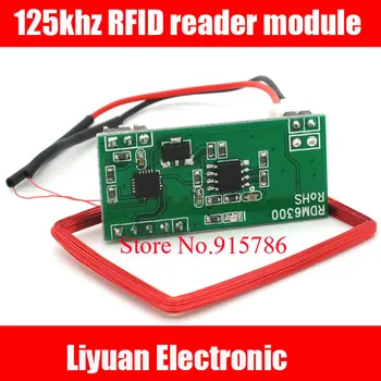 

2pcs 125khz RFID reader module / 5V RDM6300 RF module / TTL RS232 UART serial output Card Reader