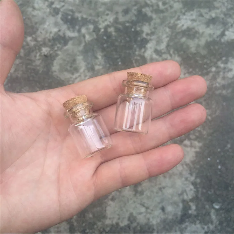 5ml Glass Bottles with Corks Stopper  Mini Jars Vials Small Wishing