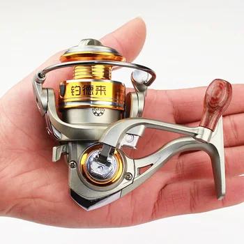 

Fishing Reels Smallest Size Shore 5 Bearing Mini Ice Spinning Reel DF150 Pocket Fishing Line Wheel