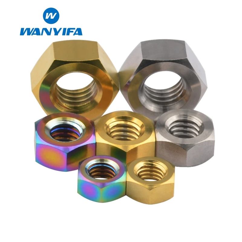 

Wanyifa M5 M6 M8 Ordinary Hex Nut for Bicycle Brake Bike Fastener