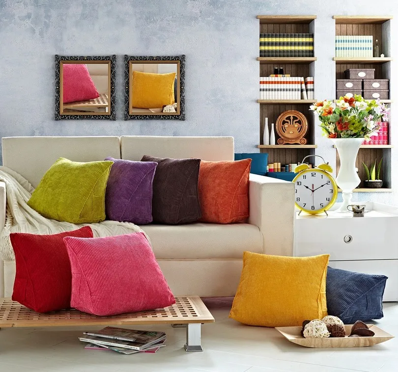 Aliexpress.com : Buy Triangular Backrest Cushion For Sofa