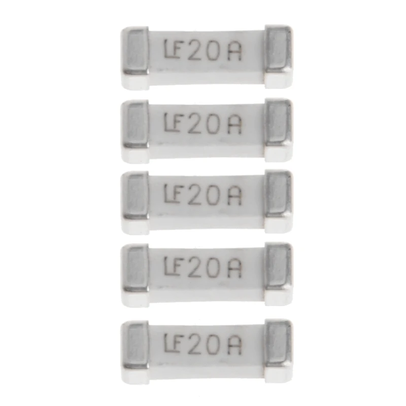 

5Pcs Per Lot Littelfuse Very Fast Acting SMD 1808 20A 125V Surface Mount Fuse