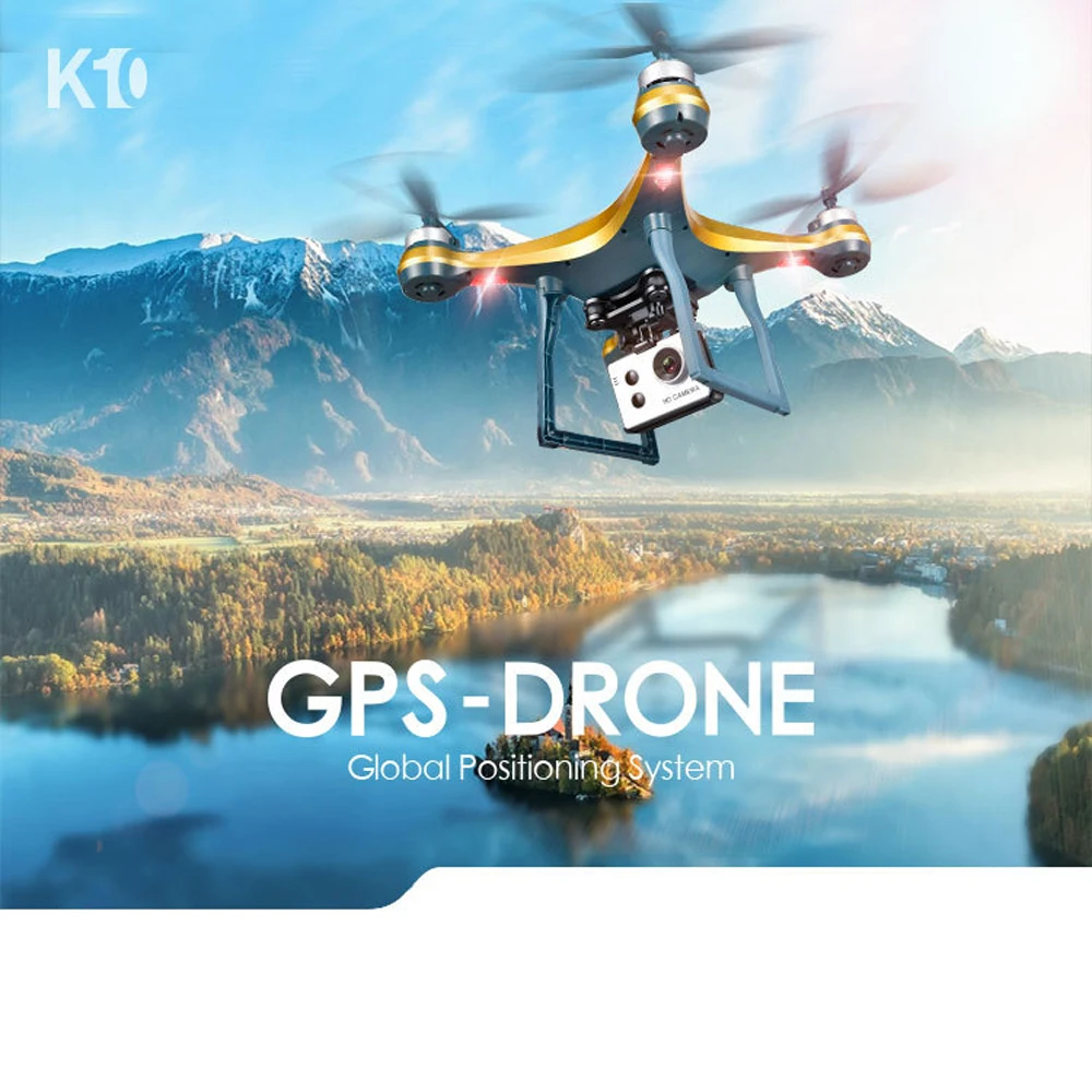 K10 Дрон GPS позиционирование автоматический возврат кондиционер HD воздушная четырехосевая авиация следуют за летательным аппаратом дистанционного управления