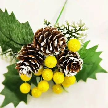 

10 branch Mini foam small artificial berries flower simulation fruit for Take props Christmas decoration DIY Design flowers