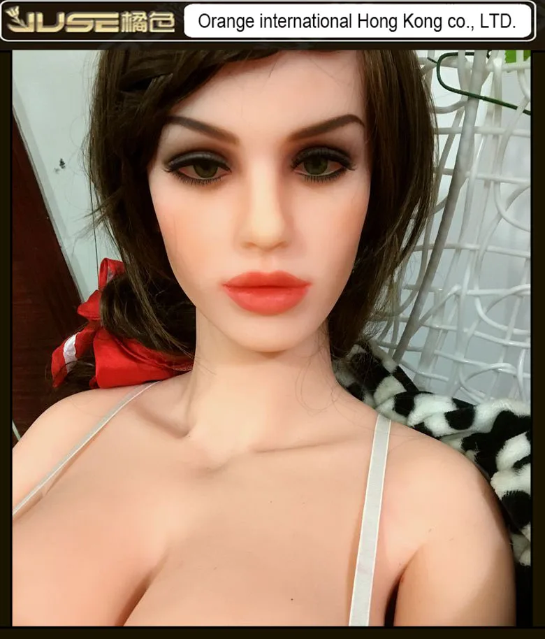 2016 NEW HOT oral font b sex b font doll head Jolie European face doll head