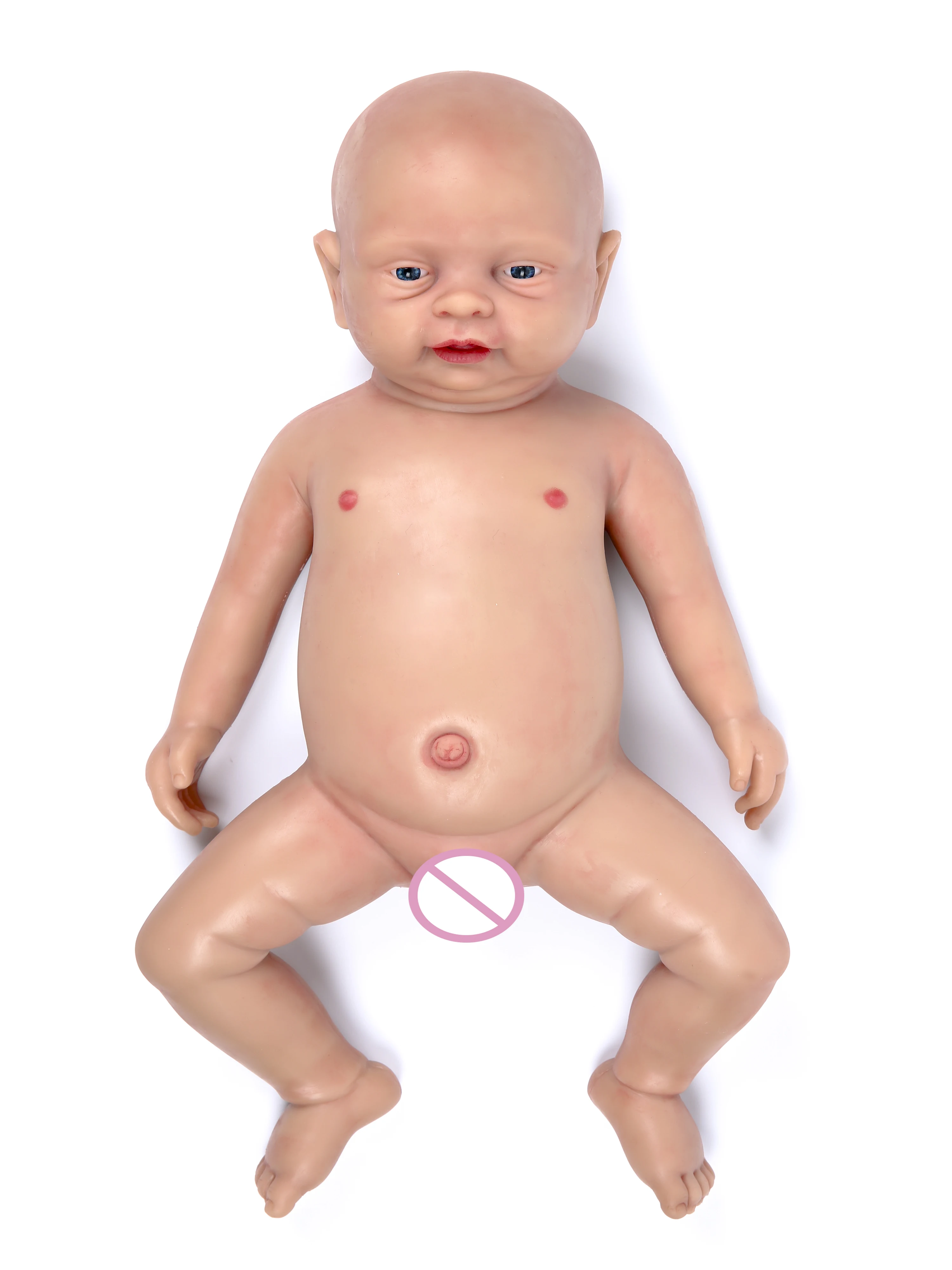 41cm IVITA 16/'/' Full Body Silicone Reborn Baby BOY Realistic Doll Cute Toy
