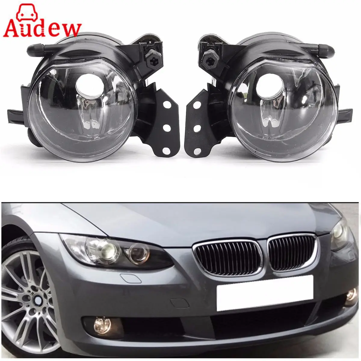 1Pair Fog Light Assembly Car Front Fog Lights Lamps Housing Lens Clear No Bulbs For BMW E60 E90 E63 E46 323i 325i 525i 1Pair Fog Light Assembly Car Front Fog Lights Lamps Housing Lens Clear No Bulbs For BMW E60 E90 E63 E46 323i 325i 525i