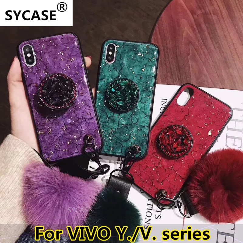 Sycase Горячая Мода зеленый фиолетовый телефон крышка для Vivo Y66 Y67 Y75 Y79 Y85 Y93 Y97 V7 V9