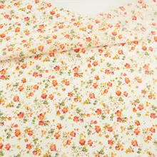 Cotton Fabric Flower Designs Patchwork Doll Scrapbooking Home Textile Sewing Clothing Meter Quarter Tissue Telas Tecido CM
