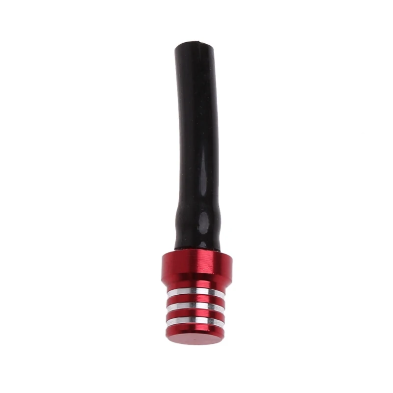 Газовый топливный бак Кепки клапан Vent Сапун шланг трубки для ATV Пит Байк#1 - Цвет: Красный