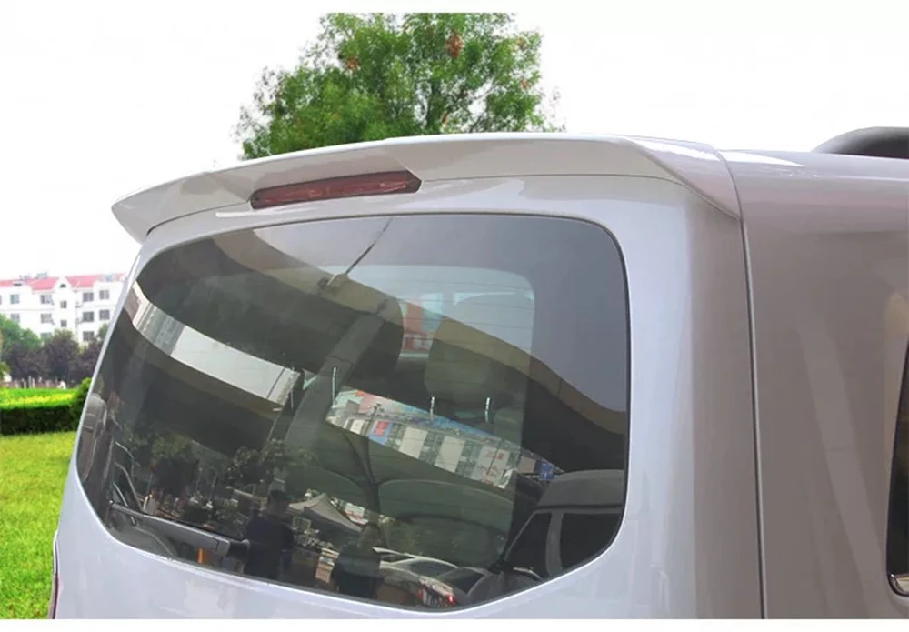 

MONTFORD ABS Plastic Unpainted Primer Color Rear Trunk Boot Wing Spoiler For Mercedes Benz Vito V260 V260L V-CLASS 2016-2018