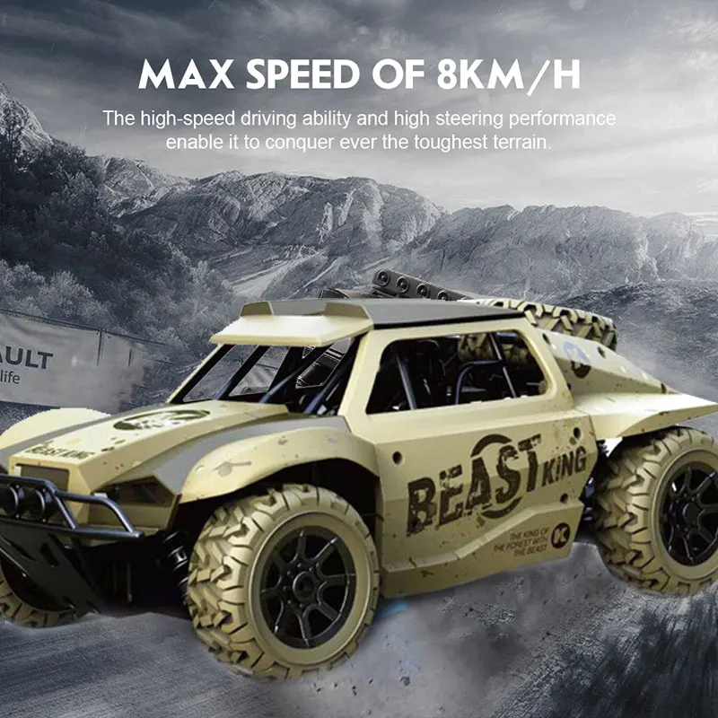 

RC Truck RC Racing RC Car 1:18 2.4GHZ ABS 4WD Remote Control Off-Road Surprise Gift Premium Kids Toy Electric Toys & Hobbies