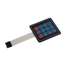 4*3 Matrix Array 12 Key Membrane Switch Keypad Keyboard for Arduino AVR PI C