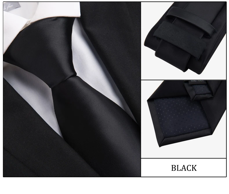 Classic 8 cm Tie for Men Striped Business Wedding Ceremony Appointment Neckties Fashion Formal Faux Silk Ties with Gift Box