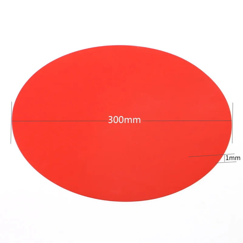 Круглый кремния анти горячий коврик 3 цвета диаметр мм 300 мм толщина 1 мм температура сопротивление 230 окружающей среды кухня специальный коврик
