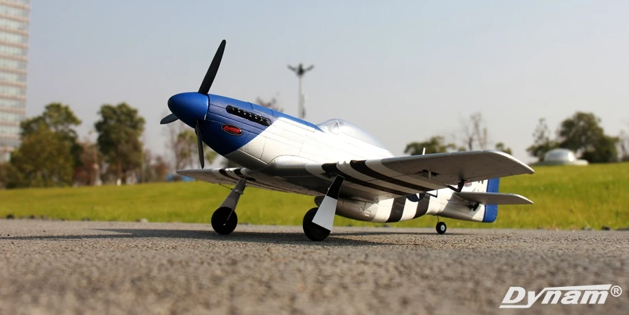 Мини P-51 V2 762mm размах крыльев-PNP