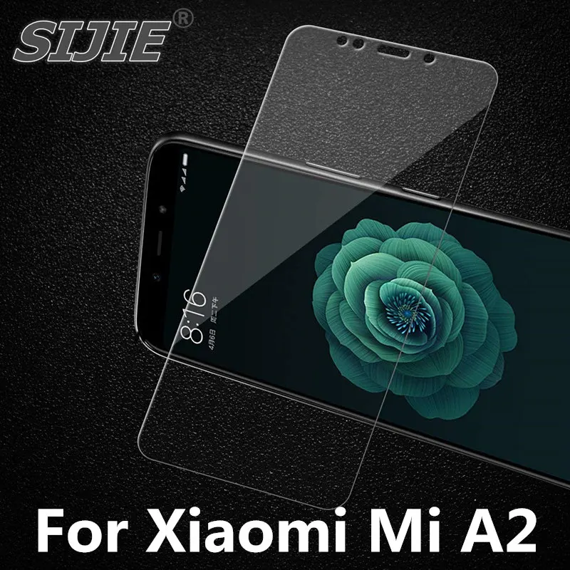 

Tempered Glass For Xiaomi Mi A2 MIA2 A 2 MI 6X MI6X Screen protective cover smartphone case on toughened 9H crystals clear