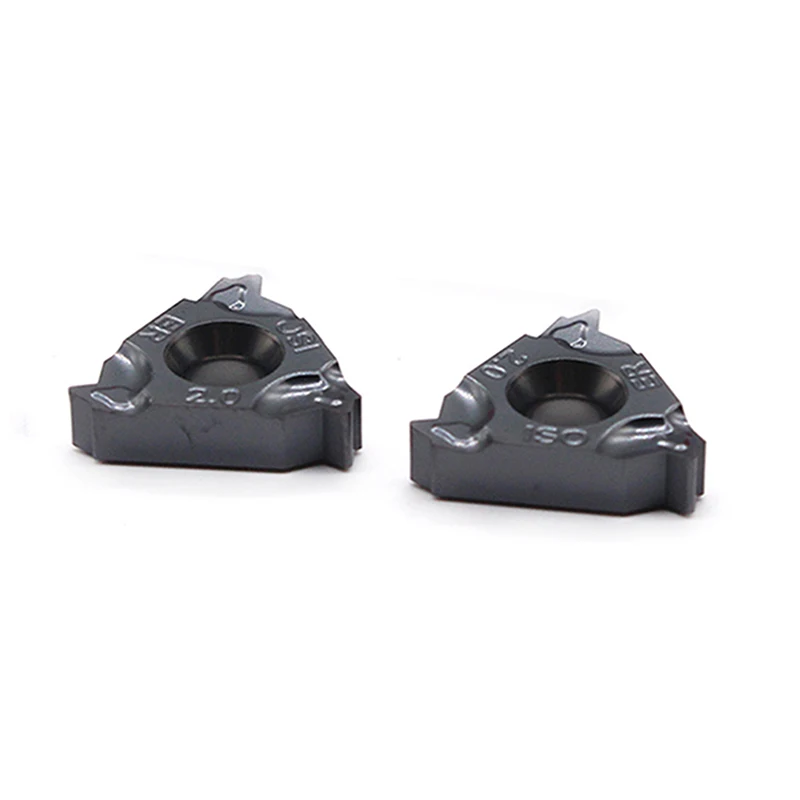 

16ER 1.0 ISO 1.25 1.5 1.75 2.0 2.5 3.0 22ER 3.5 4.0 4.5 Tungsten Carbide Insert Thread turning tools Lathe CNC Cutter Tool