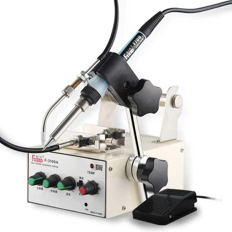Self feeder soldering station Automatic tin feeding fixed type electric