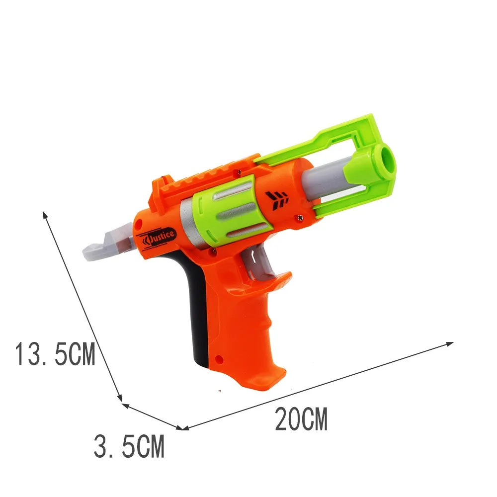 2 шт. детские игрушки мягкие EVA пули игрушечный пистолет с пулями Дартс круглая голова бластеры EP детские игрушки пистолет