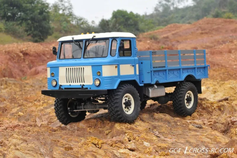 Масштаб 1/10 радиоуправляемый GC4 4x4 горный гусеничный трактор инженерная техника 4WD
