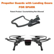 Propellers Guards+Extend Landing Legs Gear Kit Protection for DJI SPARK Drone RC drop shipping 0901
