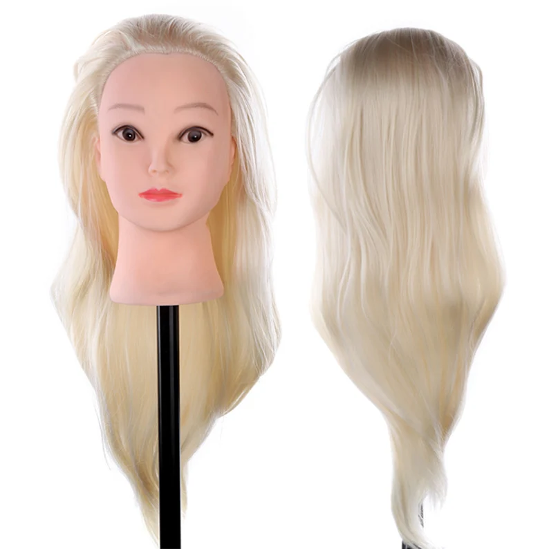 long hair styling head