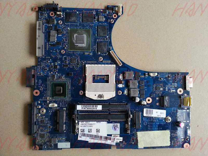 

For Lenovo Y400 Laptop Motherboard Intel 900002563 QIQY5 NM-A141 GT750M GPU HM76 100%working