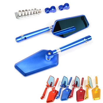 

Universal Motorcycle Bar End Rearview Mirrors 7/8" For BMW Ducati Aprilia Victory Triumph Daytona Kawasaki