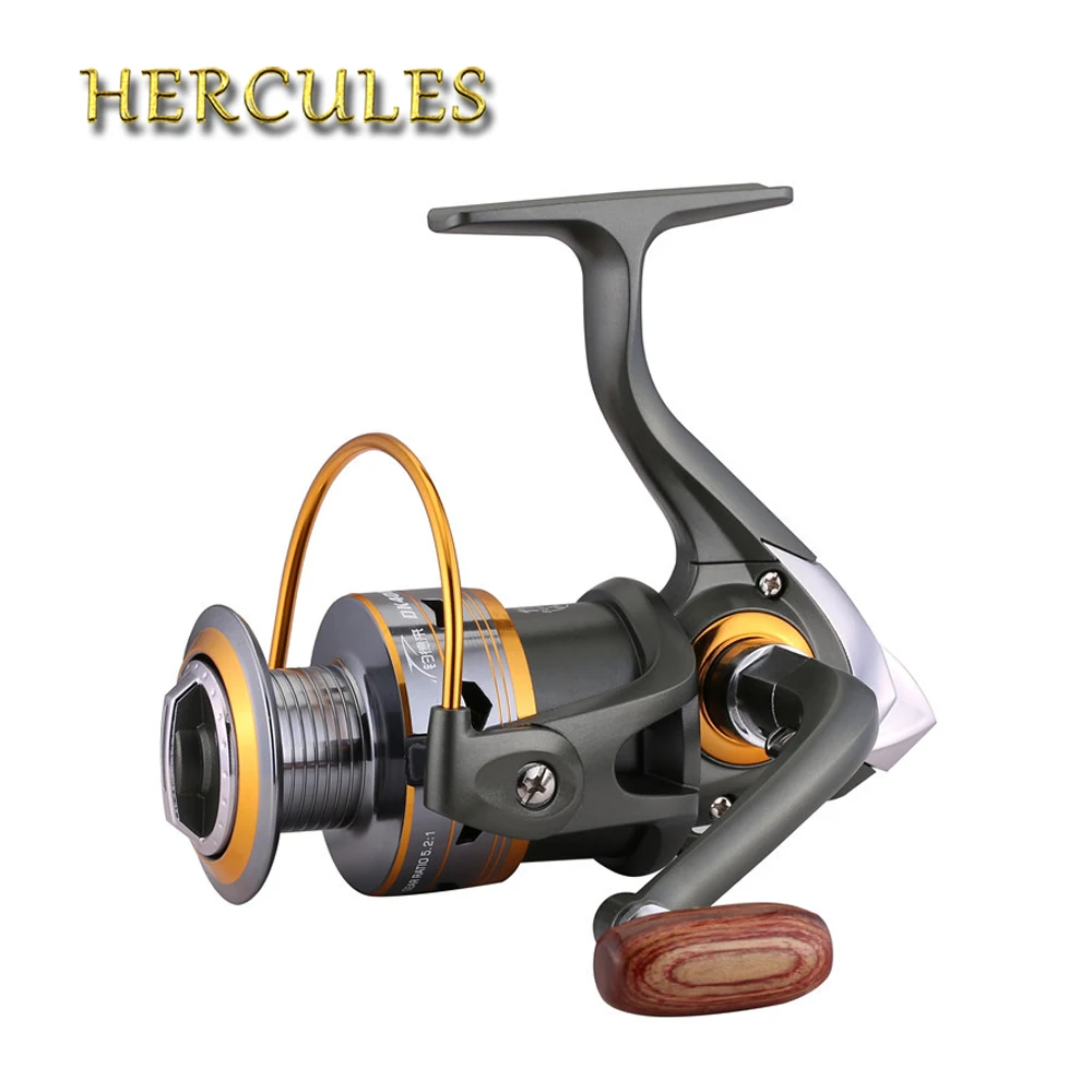 Hercules Fishing Reel 11BB Sea Carp Spinning Reel 1000 7000 Series Spool 5.21 Metal Fly Fishing