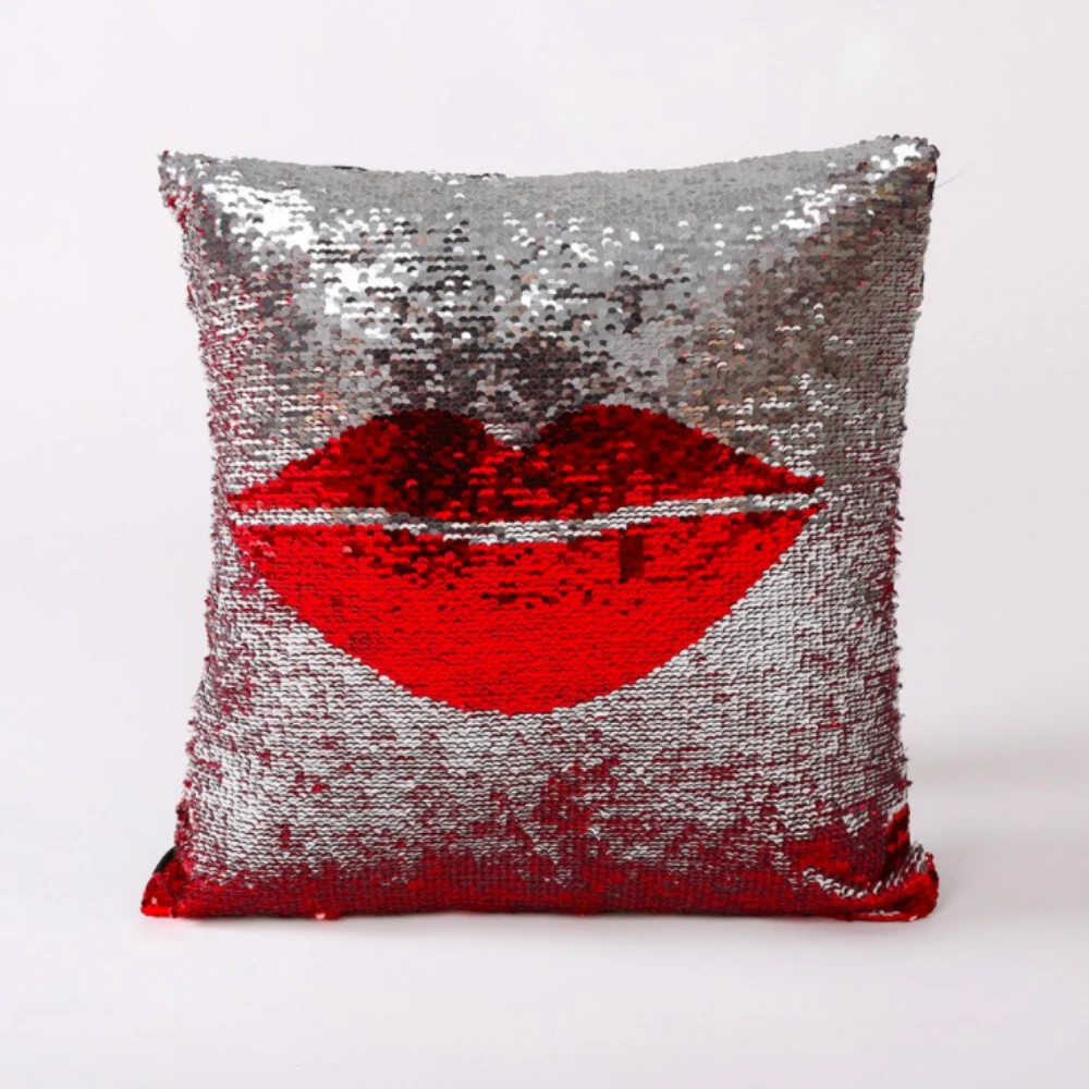 

Shining Cushion Cover 40 X 40 cm Pillow Case for Sofa Cover Car Decoration 6 Colors Free Shipping