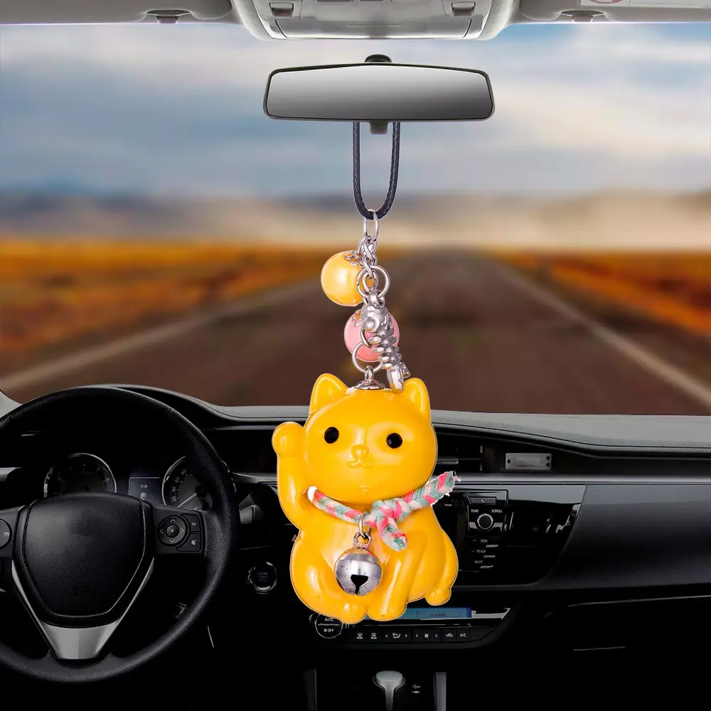 Подвеска для автомобиля Lucky Fortune Cat украшение Очаровательное салона подвесное