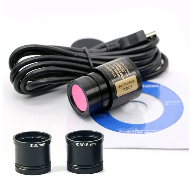 $US $59.28  ARRIVAL 5 MP USB Video CCD Camera Biological Stereo Microscope Image Capture industrial Electronic 