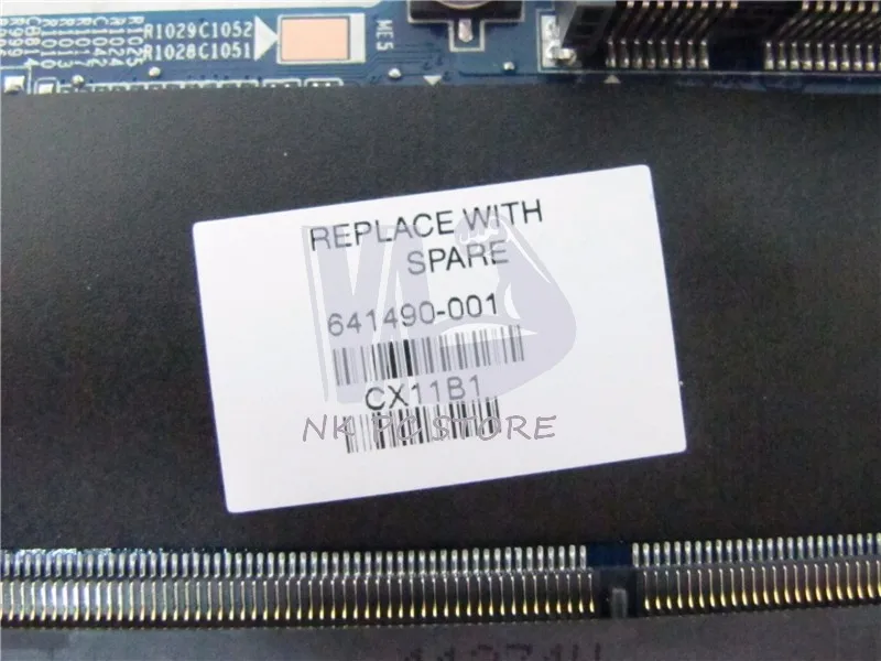 641490-001 Главная плата для HP Pavilion DV6 DV6-6000 Материнская плата ноутбука HM65 GMA HD3000 DDR3