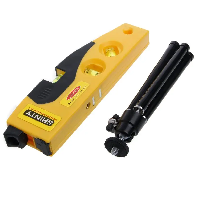 

OOTDTY Line Laser Mini Level Marker TD9B 160degree Laser Range with Adjustable Tripod