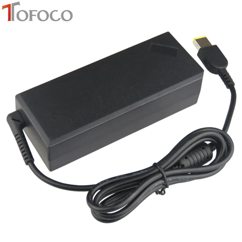 Зарядное устройство TOFOCO для ультрабука Lenovo ThinkPad X1 Carbon G700 G500 Touch Ul505 20 в 4 5 А|ac adapter