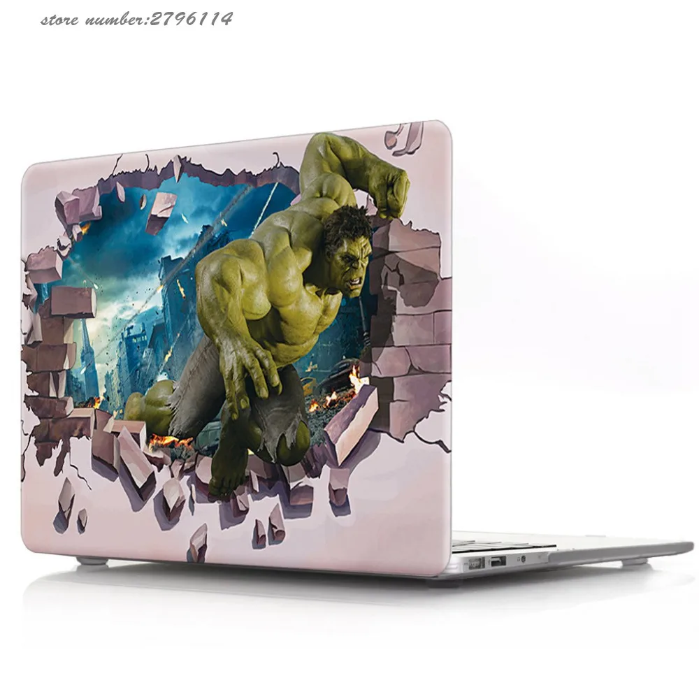 No Hollow Movie Characters Case for Apple Macbook Air 11 13 Pro 13 Retina 12 13 15 Matte Hard Laptop Protective Case for Mac