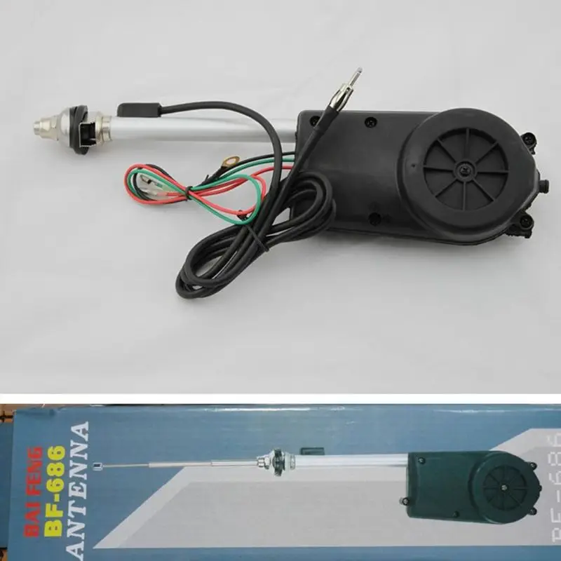 12 В автомобильная автоматическая выдвижная антенна комплект Авто AM & FM радио электрическая мачта Carro антенна